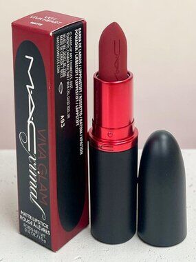 M.A.C. ximal Viva Glam Matte Lipstick-VG1 Viva Heart